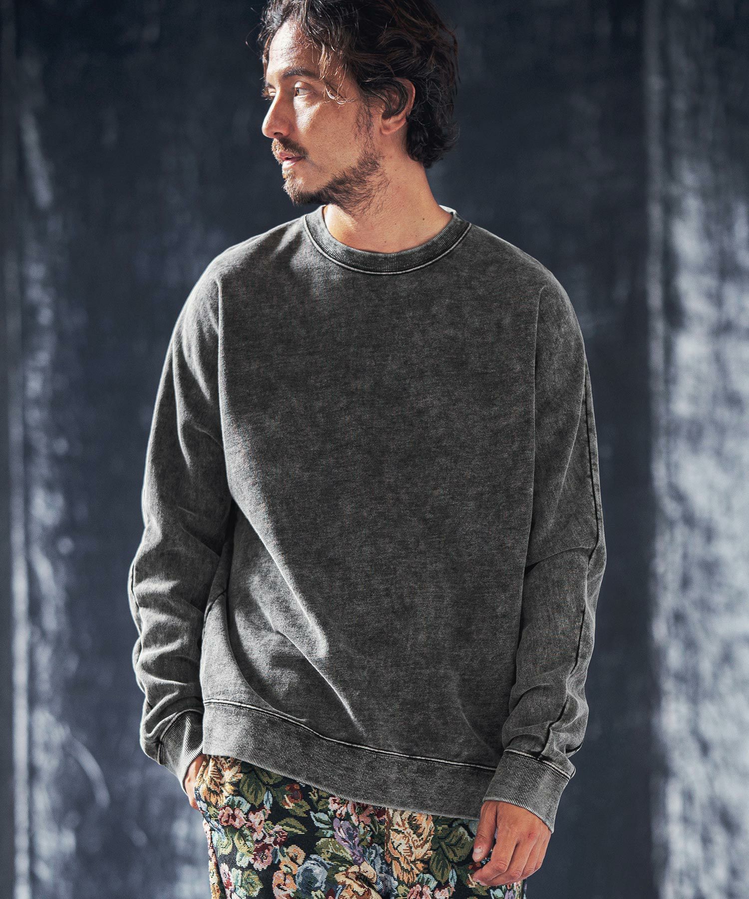 50%OFF【ANGENEHM(アンゲネーム)】Vintage texture oversized