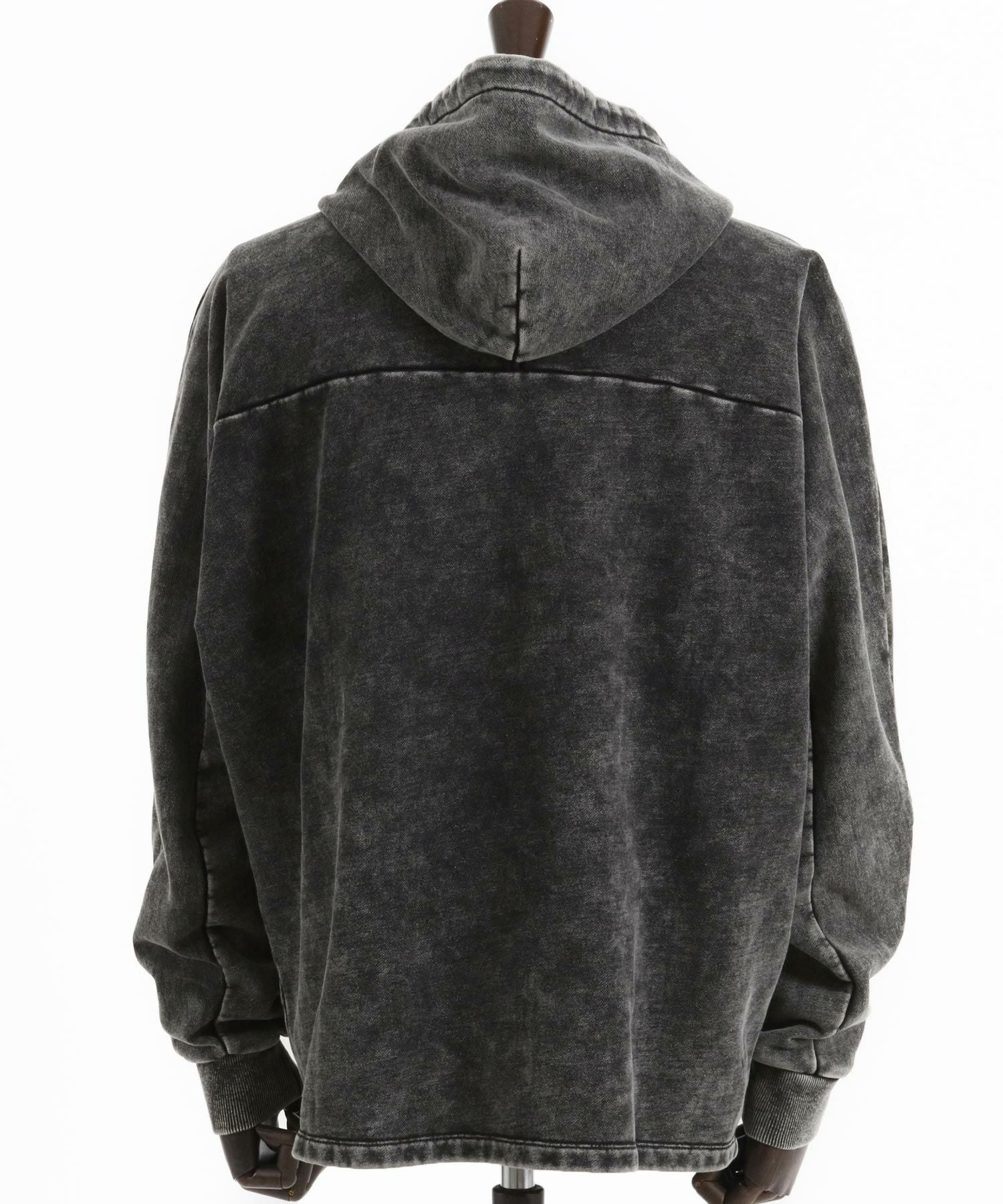 30%OFF【ANGENEHM(アンゲネーム)】Pigment dye & dolman sleeve sweat