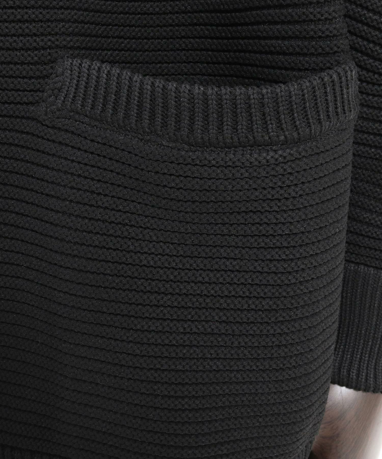 50%OFF【ANGENEHM(アンゲネーム)】Light yarn rippl knit cardigan