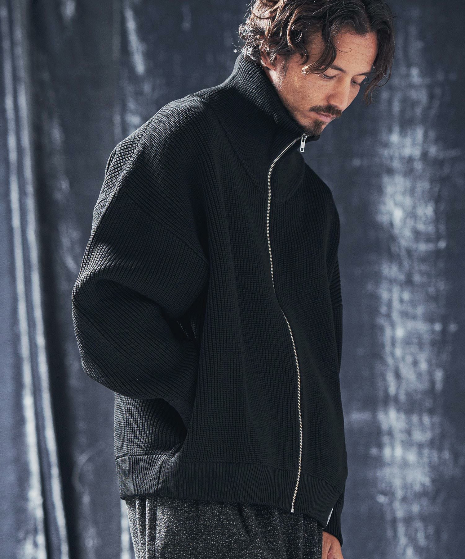 50%OFF【ANGENEHM(アンゲネーム)】Light yarn drivers knit ドライバー