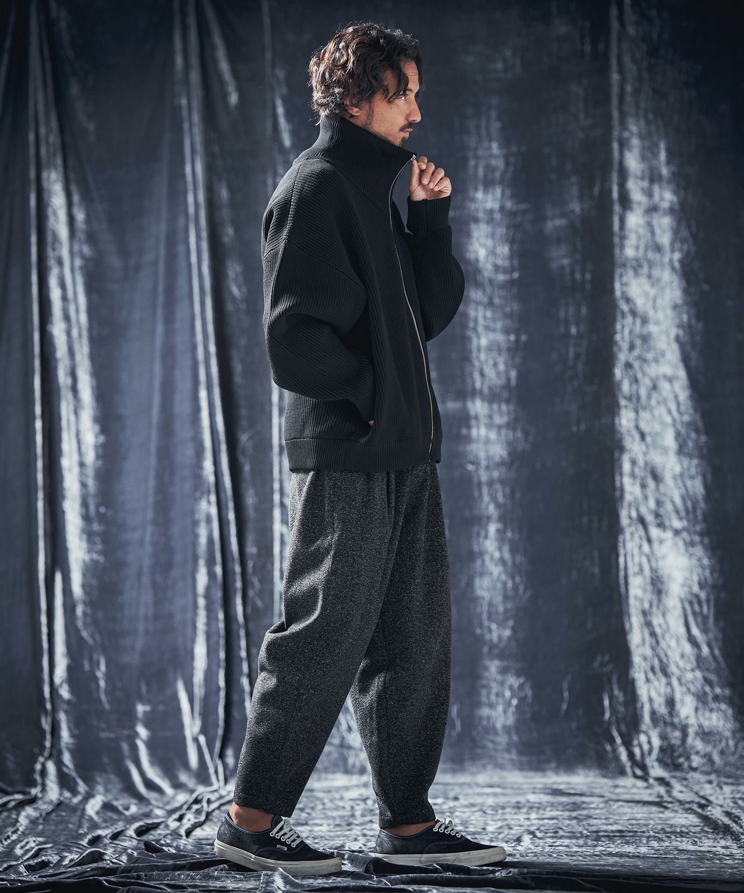 新品タグ付き　CLANE VOLUME SLEEVE H/N KNIT サイズ2 CLANE（クラネ）トップス特集｜2026年春夏（26SS）新作＆人気アイテム