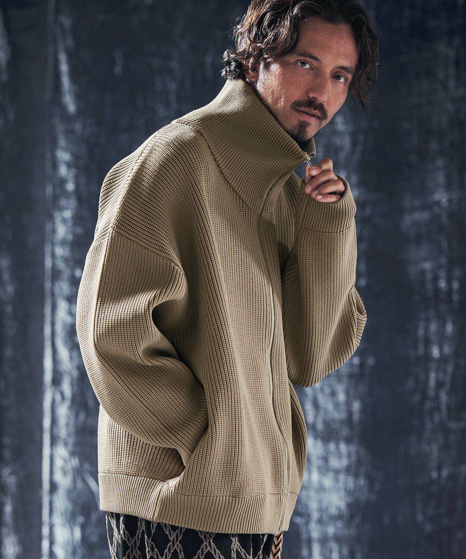 50%OFF【ANGENEHM(アンゲネーム)】Light yarn drivers knit ドライバー