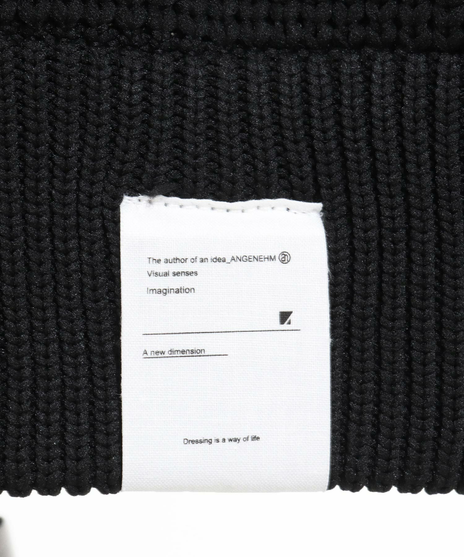 新品タグ付　ANGENEHM Light yarnドライバーズニット L 50%OFF【ANGENEHM(アンゲネーム)】Light yarn drivers knit ドライバー