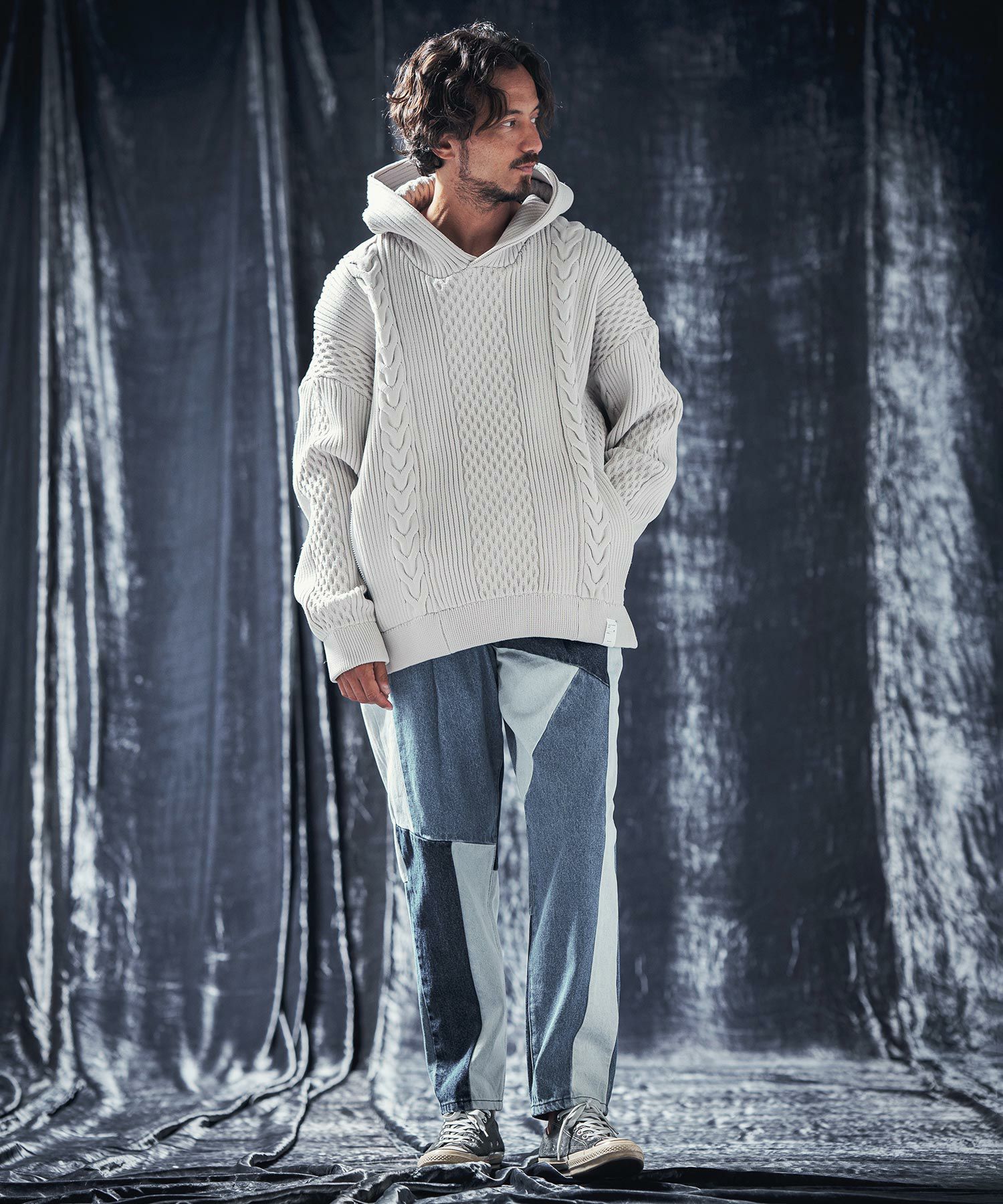 【新品未使用】 ♡ANGORA OVER KNIT HOODIE 松本恵奈のMUST BUY-11月25日（金）発売の