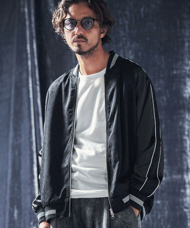 50%OFF【ANGENEHM(アンゲネーム)】Jacquard fabric combination 