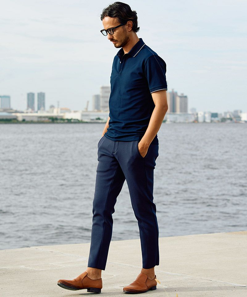 50%OFF【wjk】line polo ポロシャツ(7214 cj37f) | CAMBIO カンビオ