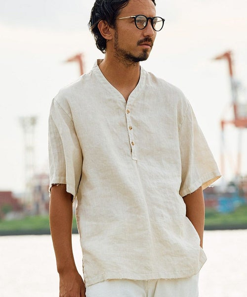 50%OFF【wjk】smart collar pullover H-S ハーフスリーブシャツ(4480 