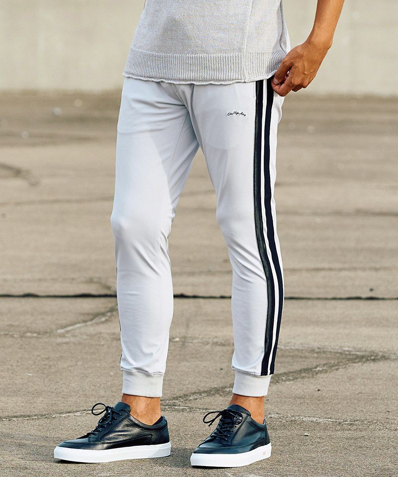 【ホワイト（10）】Quilt Jacquard Jogger Pant Calça Jogger Textura Quadradinho - 03.13.0691|198