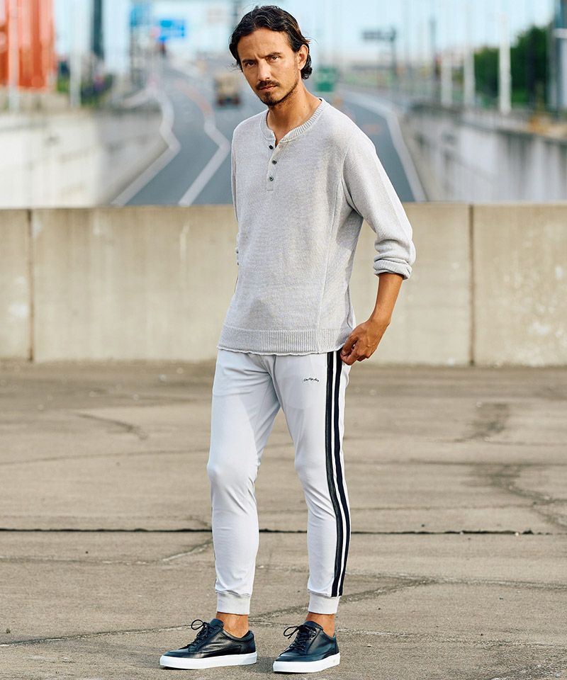 50%OFF【wjk】line track pants トラックパンツ(5352 ny54f) | CAMBIO