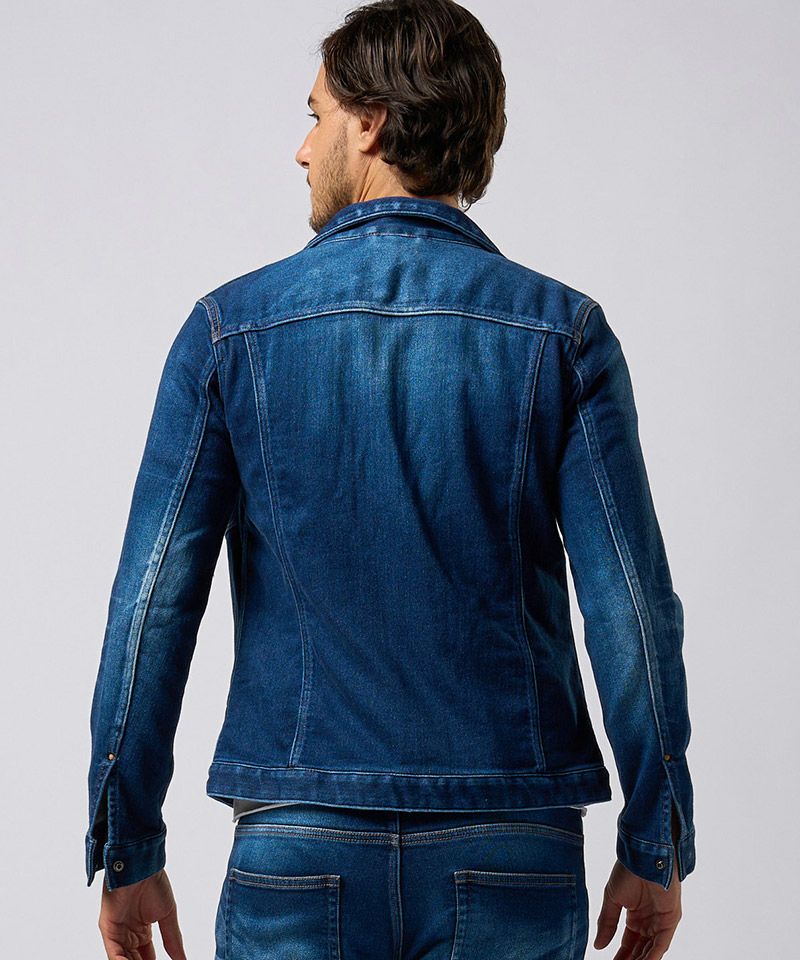 50%OFF【wjk】denim jersey zip blouson ジップブルゾン(2069 dj35f