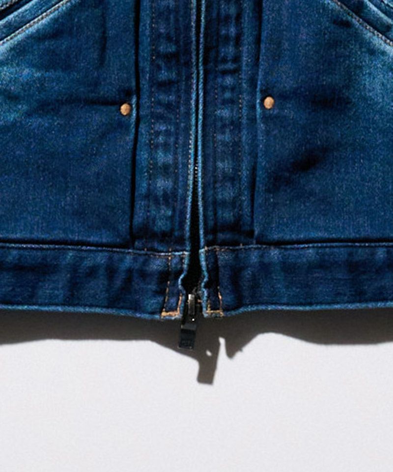 50%OFF【wjk】denim jersey zip blouson ジップブルゾン(2069 dj35f
