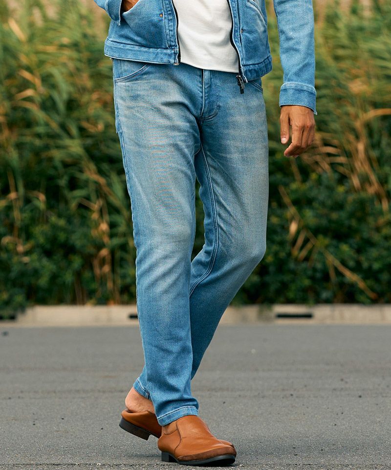 50%OFF【wjk】denim jersey 5PK pants デニムジャージーパンツ(5194