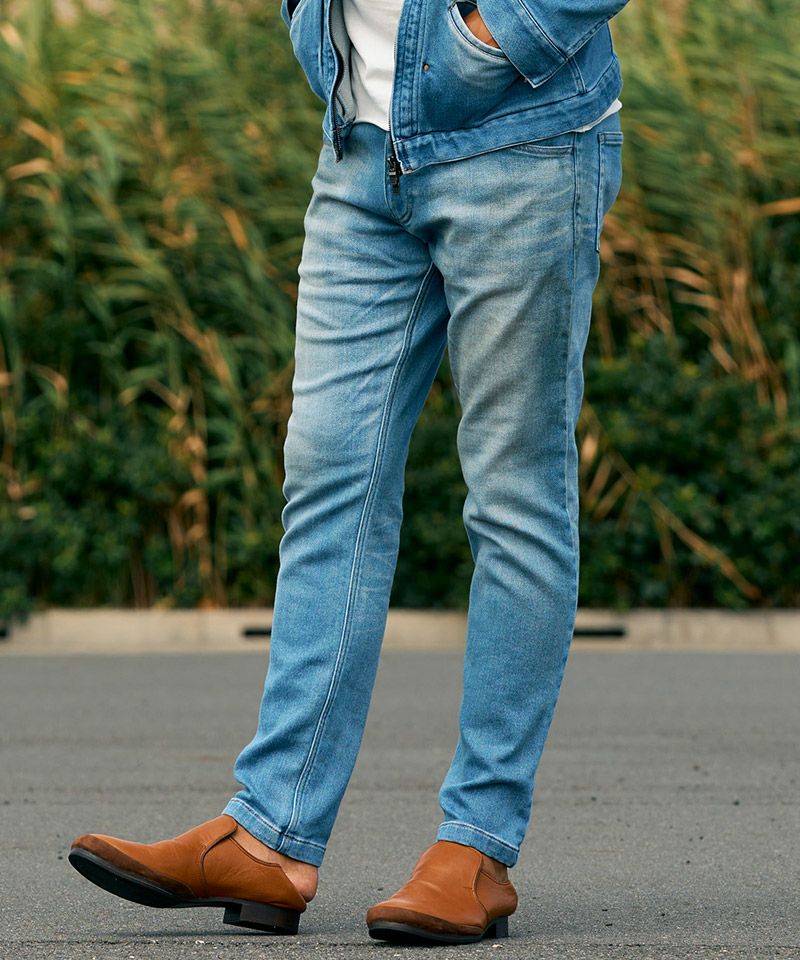 50%OFF【wjk】denim jersey 5PK pants デニムジャージーパンツ(5194