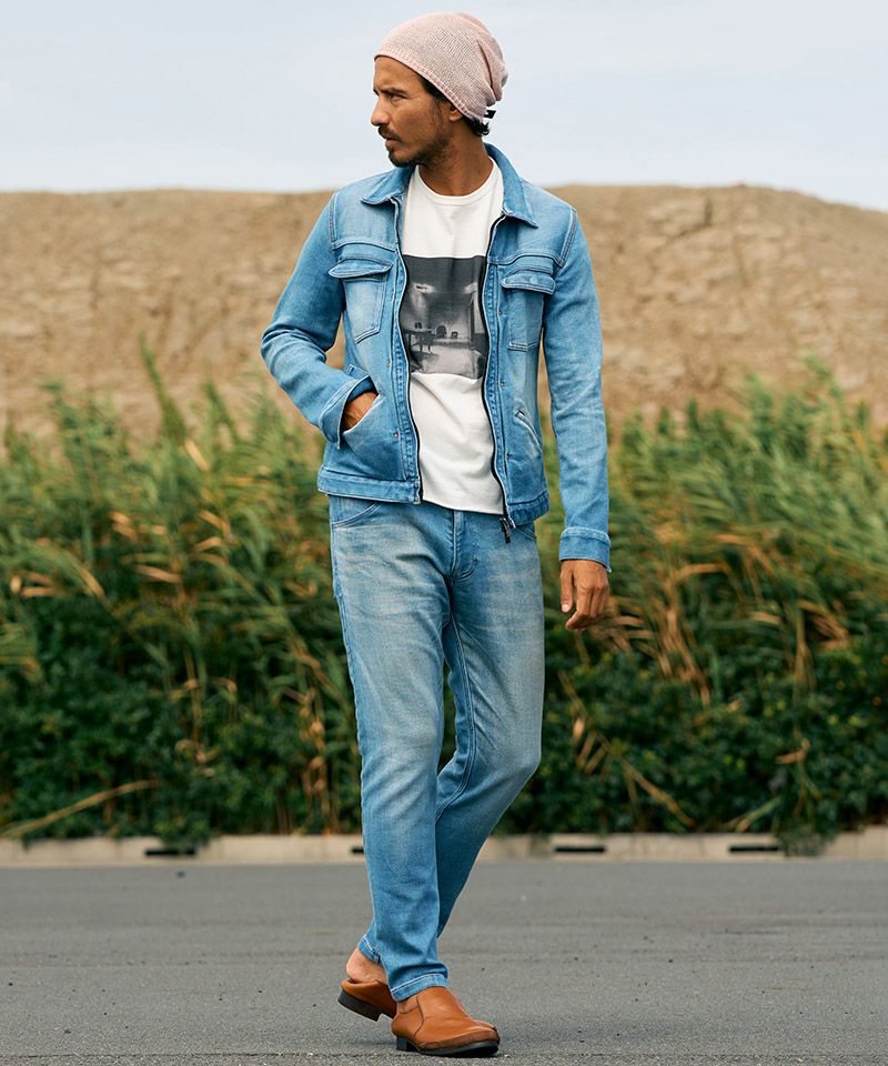 HAN-KUN Gジャン This is the most talked-about denim jacket from SUGARCANE right