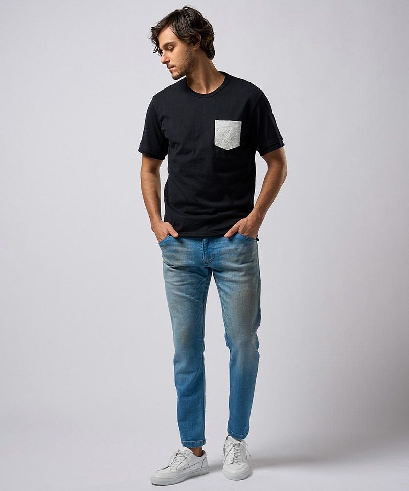 50%OFF【wjk】denim jersey 5PK pants デニムジャージーパンツ(5194