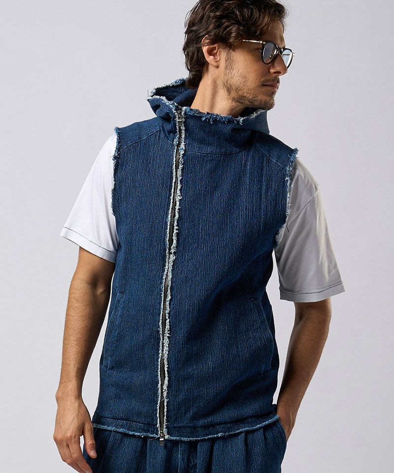 トップス Rare 00s Japanese label Gun Holster Vest M602G (000B) 23oz selvedge denim Vest – BIG JOHN【公式】オンライン