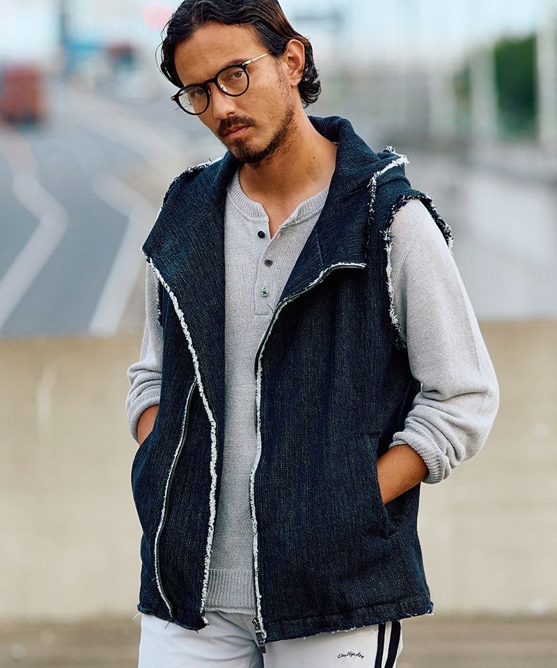 ポールスミス ライダースジャケット メッシュ ジッパー 2way ベスト M 黒 中古・古着通販】PAUL SMITH (ポールスミス) ジッパーメッシュ
