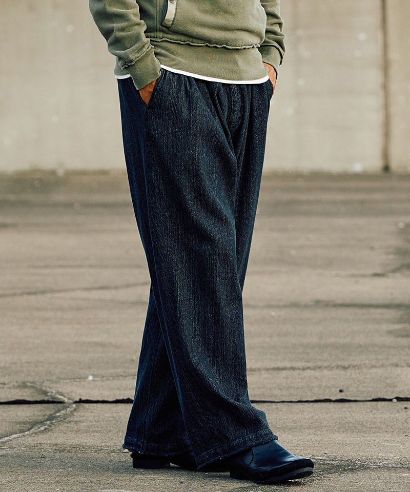 50%OFF【wjk】2-tuck wide trousers ワイドパンツ(5419 ds54f