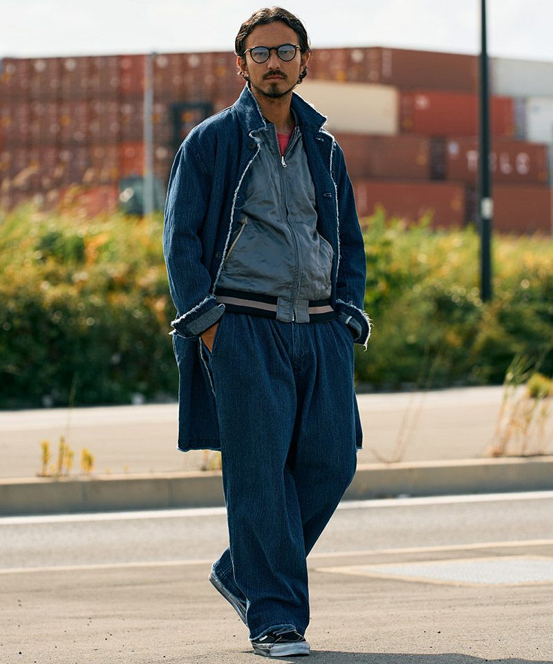 50%OFF【wjk】2-tuck wide trousers ワイドパンツ(5419 ds54f