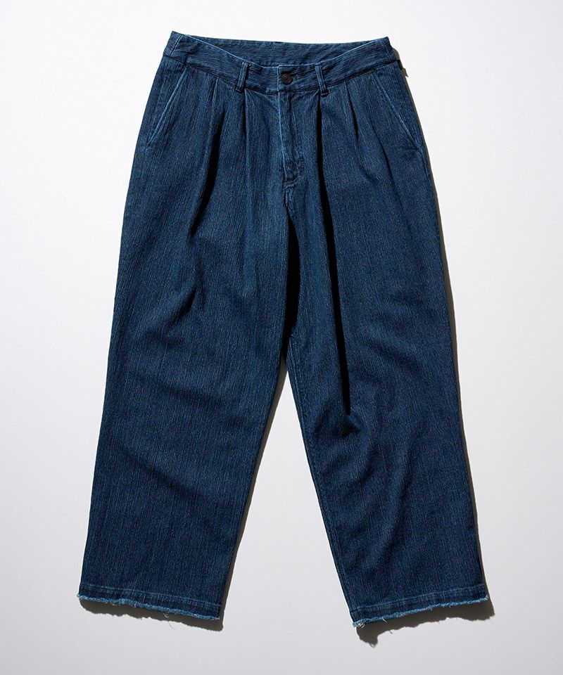 50%OFF【wjk】2-tuck wide trousers ワイドパンツ(5419 ds54f