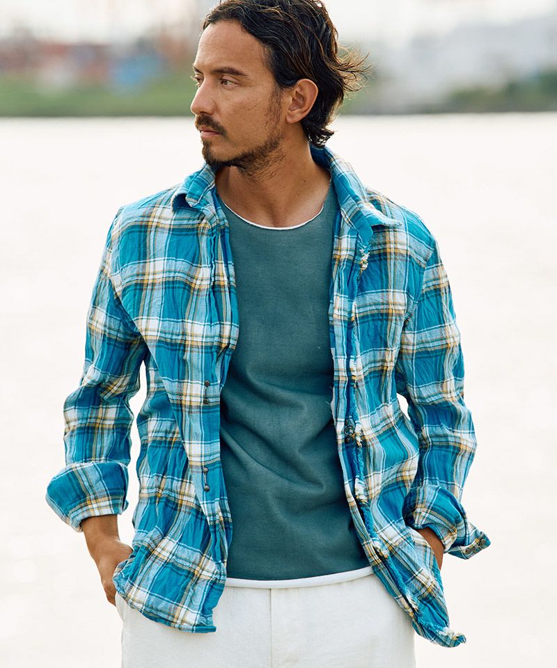 専用です 30%OFF【wjk】2-hook check シャツ(4481 ch88f) | CAMBIO カンビオ