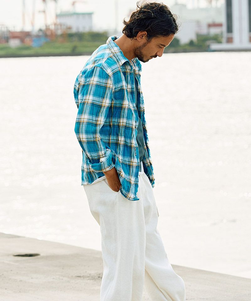 30%OFF【wjk】2-hook check シャツ(4481 ch88f) | CAMBIO カンビオ