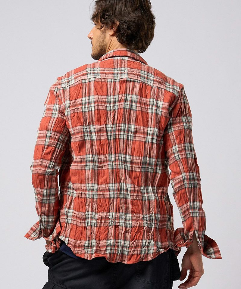 30%OFF【wjk】2-hook check シャツ(4481 ch88f) | CAMBIO カンビオ