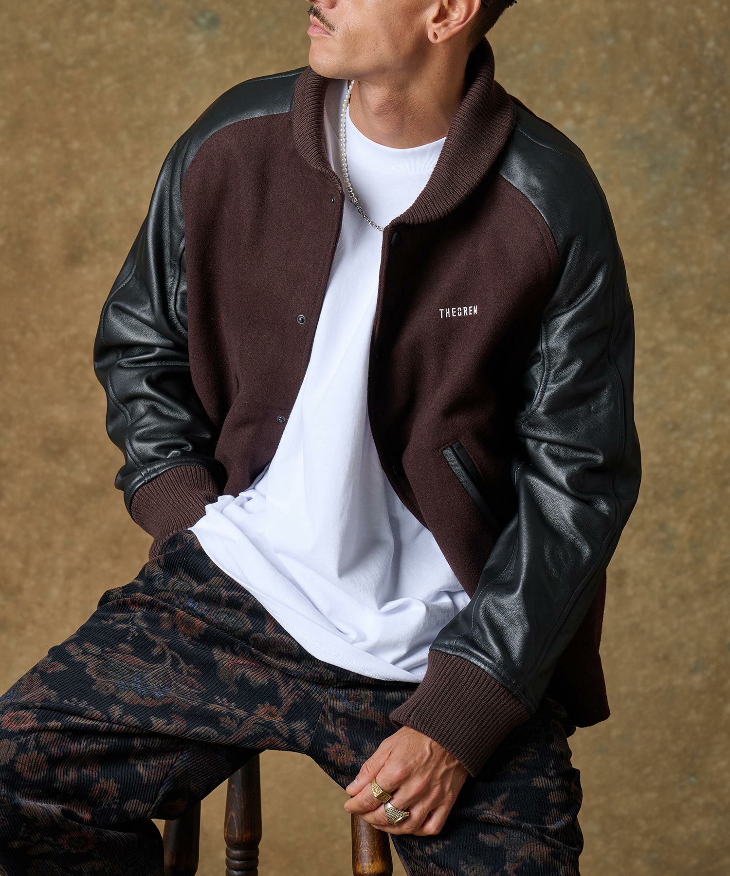 r.m gang 高橋ラムダ Versity Jacket スタジャン 高橋ラムダのスタイルコード。Vol.1 スタジアムジャンパー – Commune H