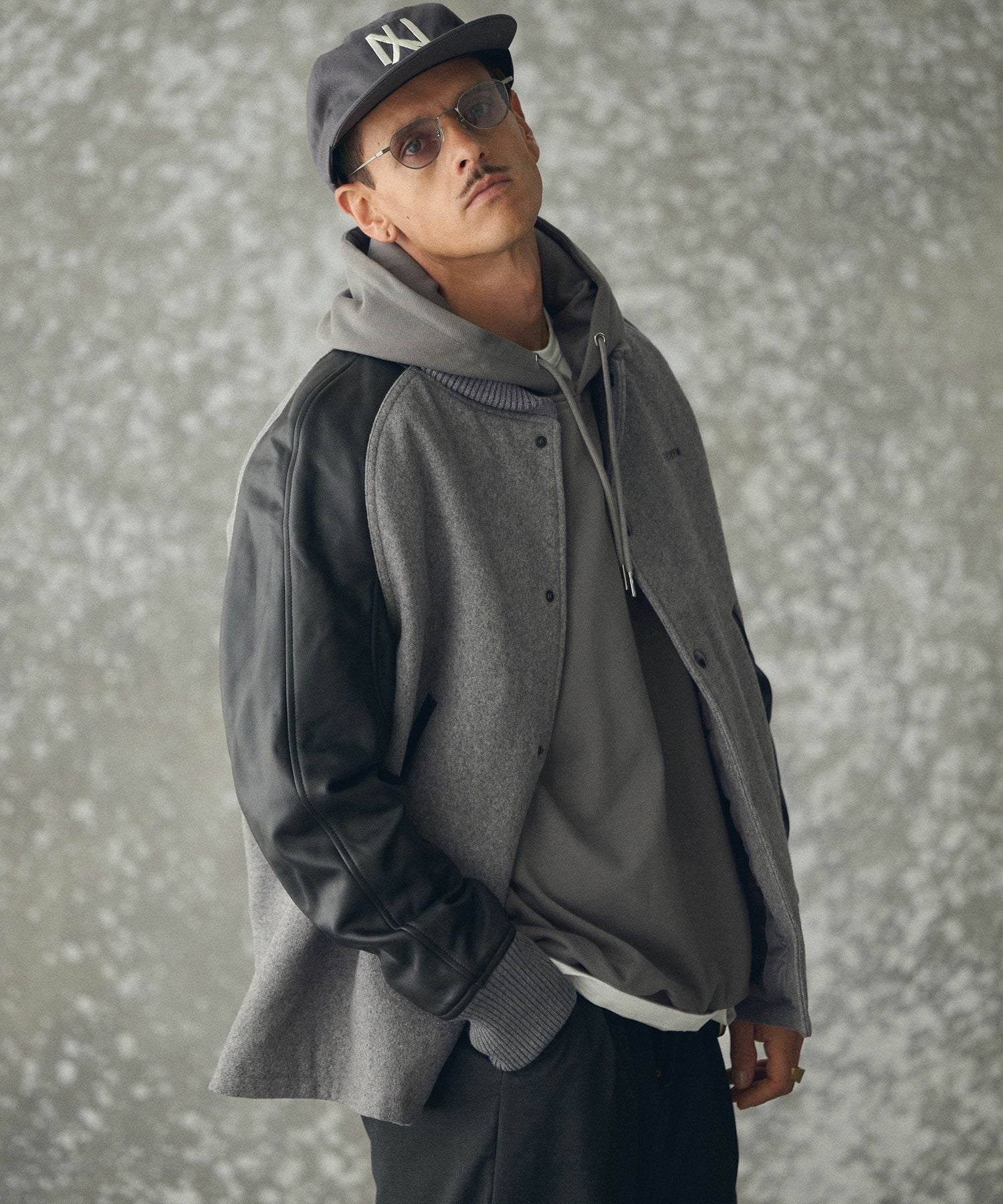THEOREM(セオレム)】Leather RS Award Jacket スタジャン(TRM24-T014A