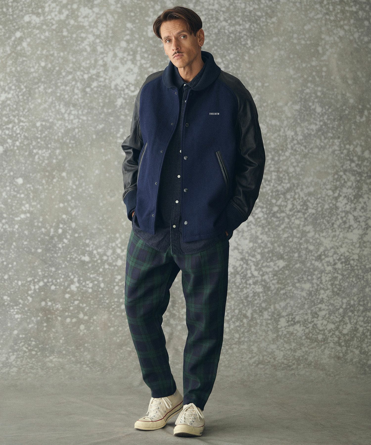 THEOREM(セオレム)】Leather RS Award Jacket スタジャン(TRM24-T014A