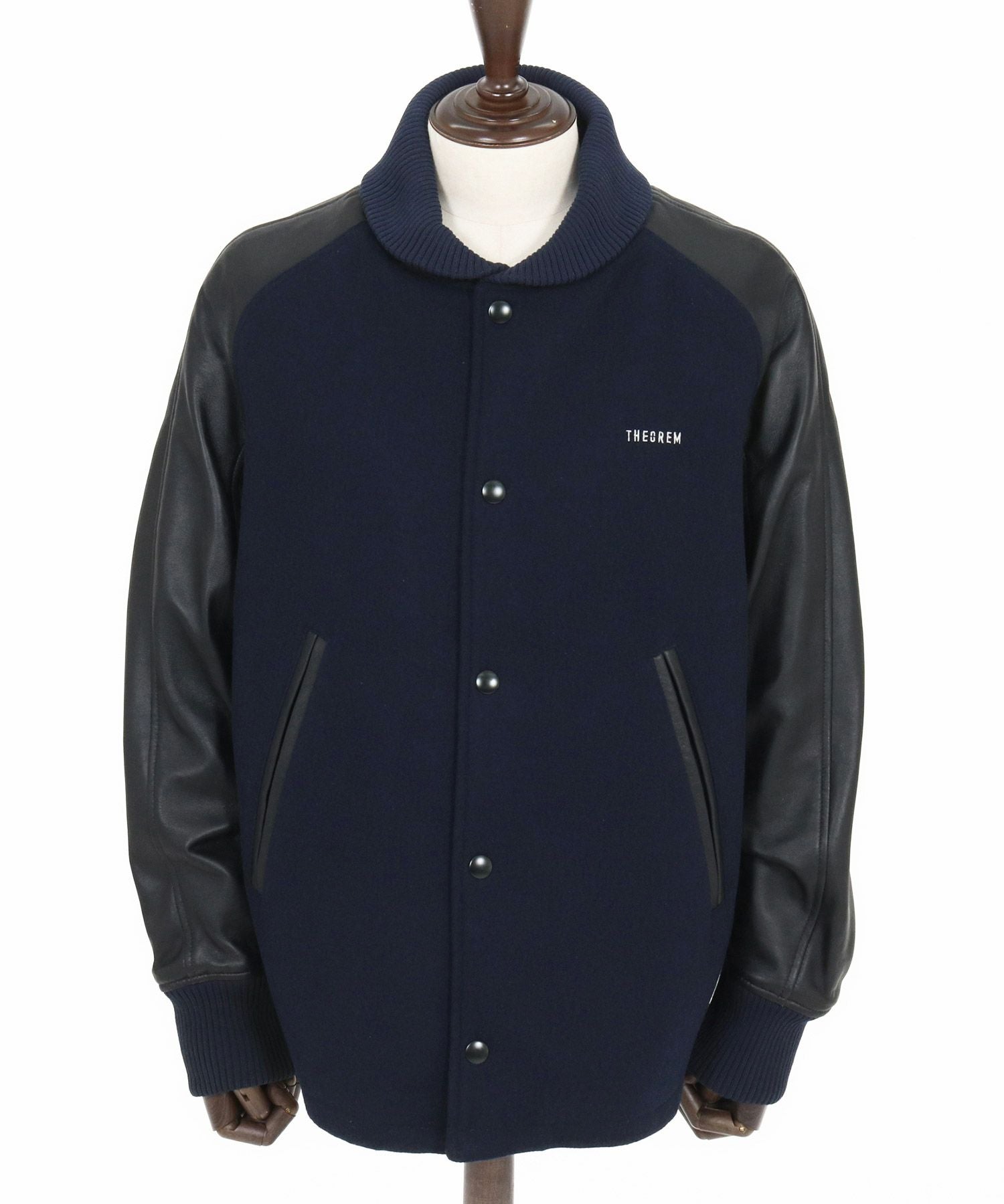 THEOREM(セオレム)】Leather RS Award Jacket スタジャン(TRM24-T014A