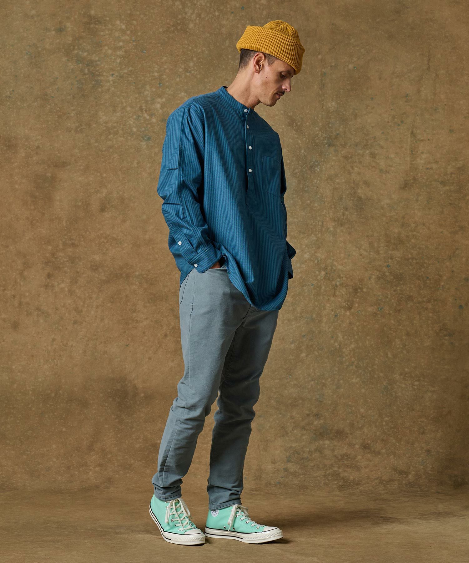 30%OFF【THEOREM(セオレム)】Wide Turn Back Knit Cap ニットキャップ