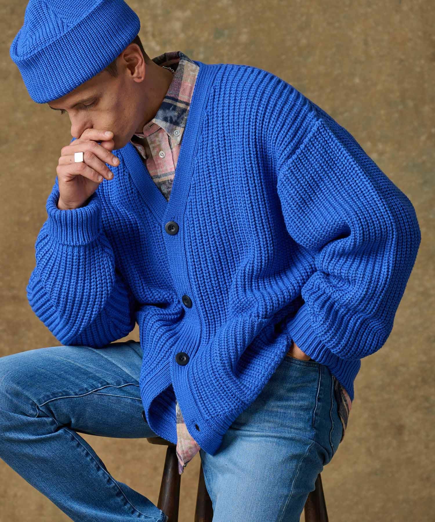 u*u様 ローブブラン　ブラック　カーディガン Basket Knit Cardigan – L'AUBE BLANC