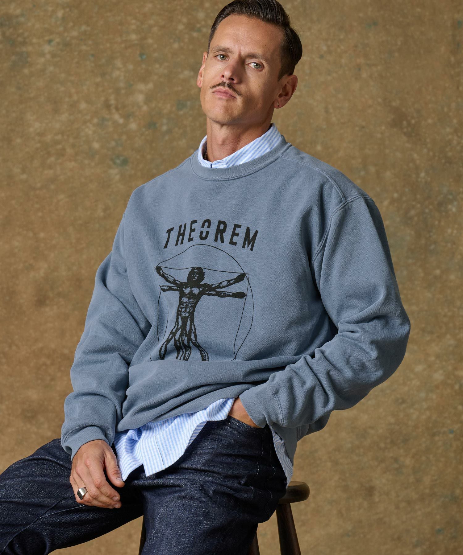 Theorem セオレム　15P 30%OFF【THEOREM(セオレム)】One Point Emb Pigment Laidback