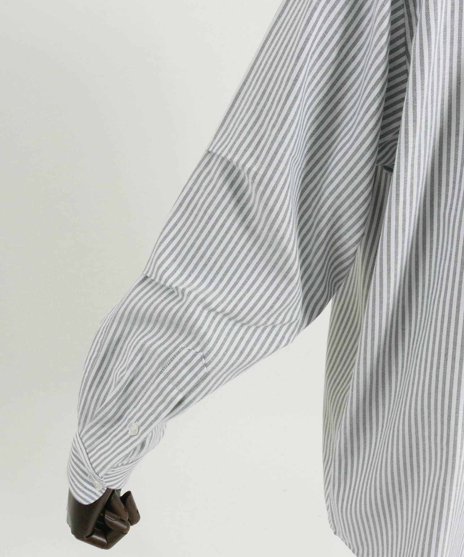 THEOREM(セオレム)】Stripe Rover Pullover LS Shirt シャツ(TRM24