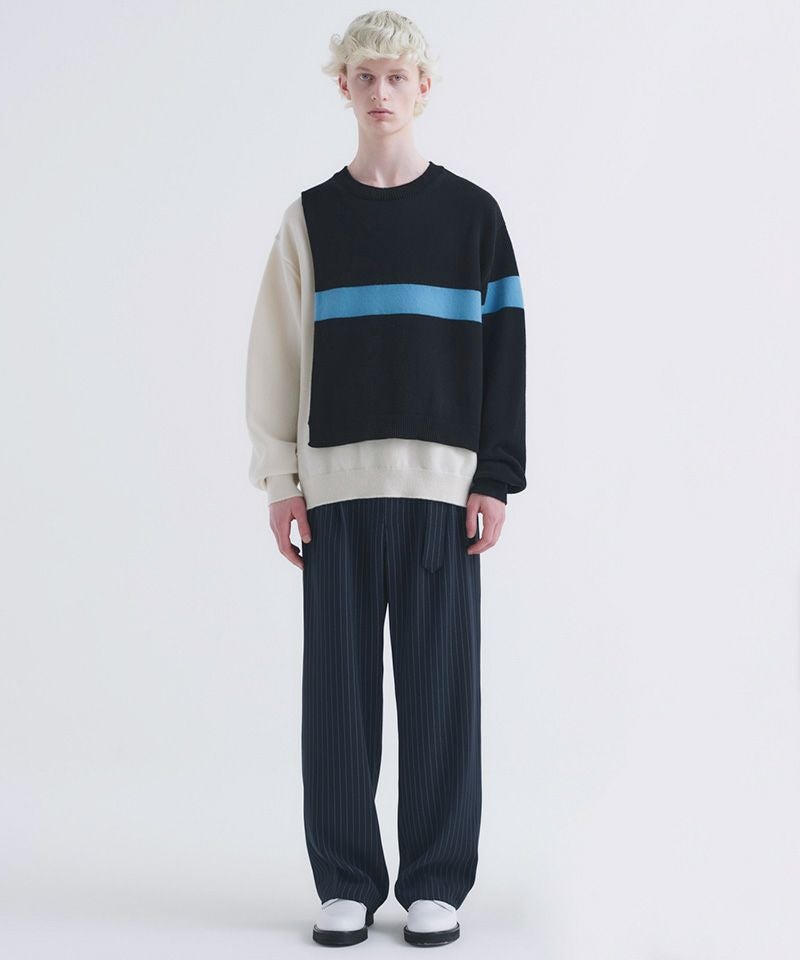 50%OFF【CULLNI(クルニ)】Layerd Pullover Knit プルオーバーニット(24
