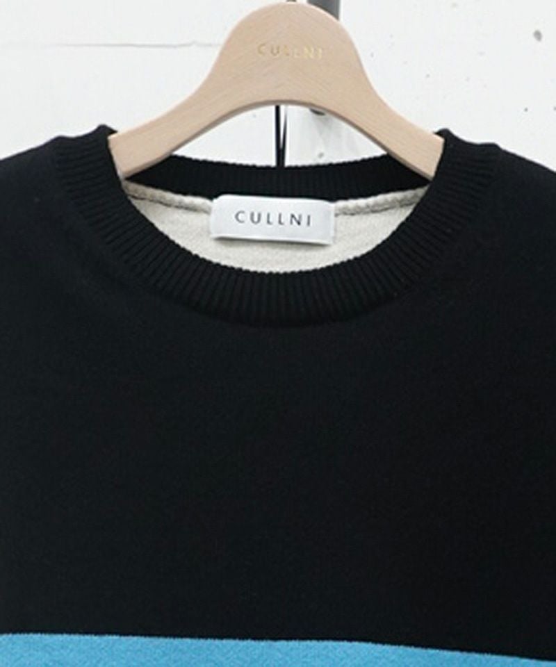 50%OFF【CULLNI(クルニ)】Layerd Pullover Knit プルオーバーニット(24 
