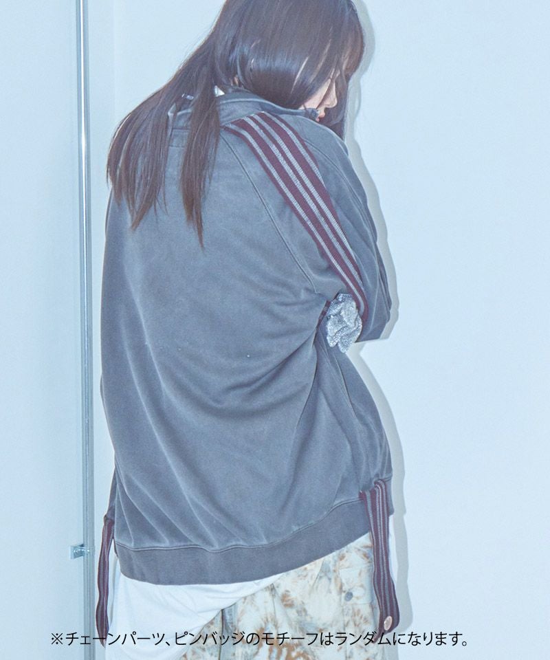 30%OFF【BODYSONG.(ボディソング)】PIGMENT-DYED DISTRESSED TRACK