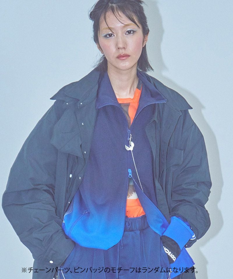 50%OFF【BODYSONG.(ボディソング)】GRADIENT DYED TRACK JACKET 03