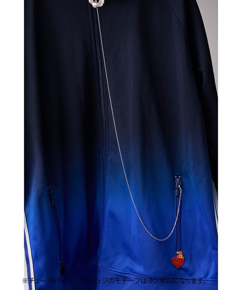 50%OFF【BODYSONG.(ボディソング)】GRADIENT DYED TRACK JACKET 03