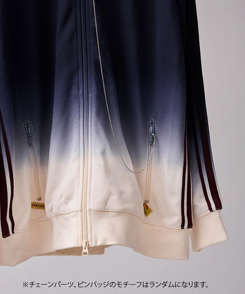 50%OFF【BODYSONG.(ボディソング)】GRADIENT DYED TRACK JACKET 03