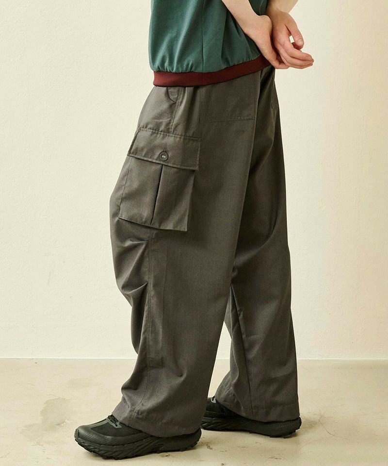 Kelen(ケレン)】HOOK TRパラシュートカーゴトラウザー パンツ