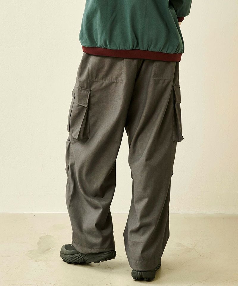 Kelen(ケレン)】HOOK TRパラシュートカーゴトラウザー パンツ