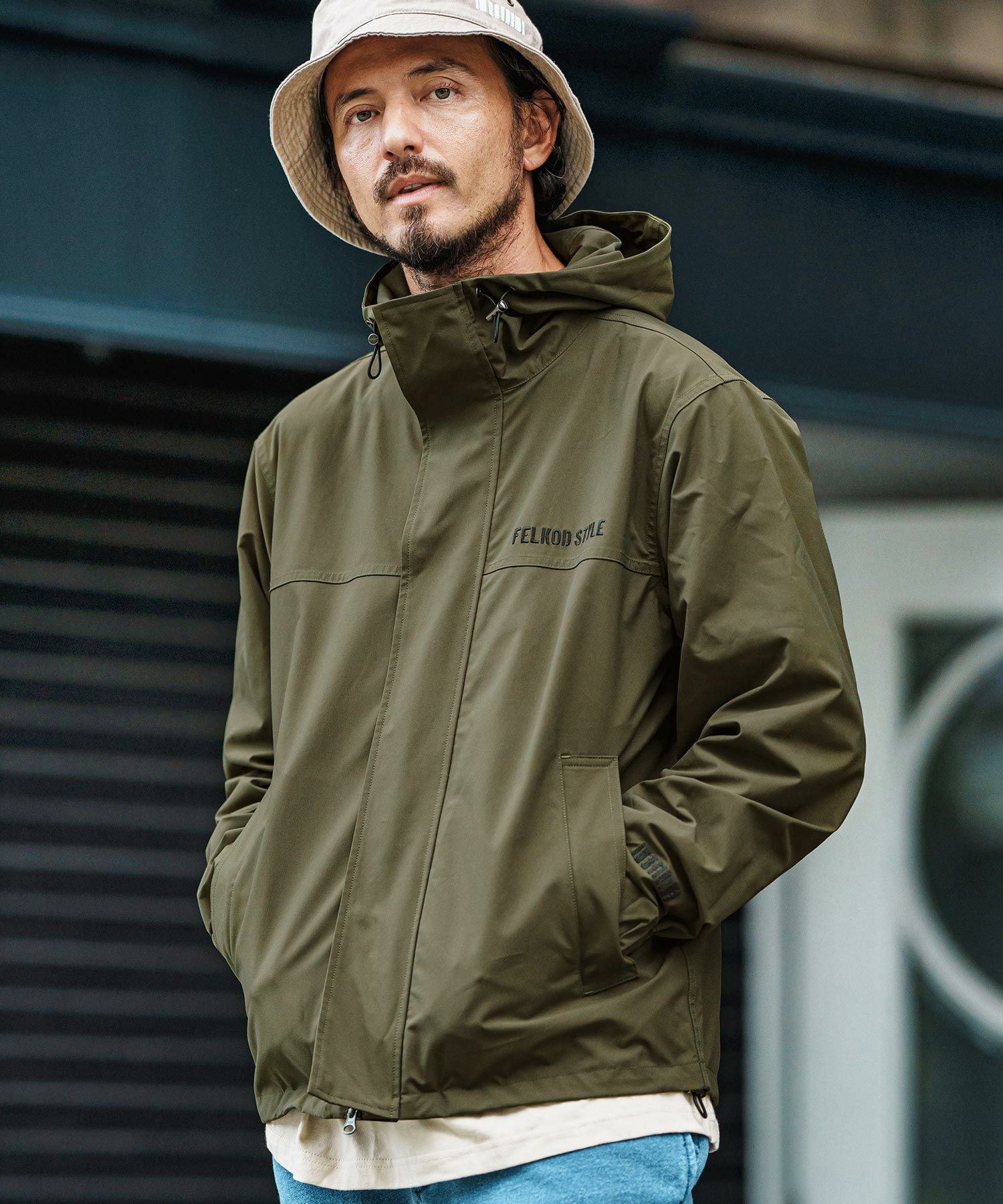 50%OFF【felkod(フィルコッド)】Stretch ECWCS Jacket フード