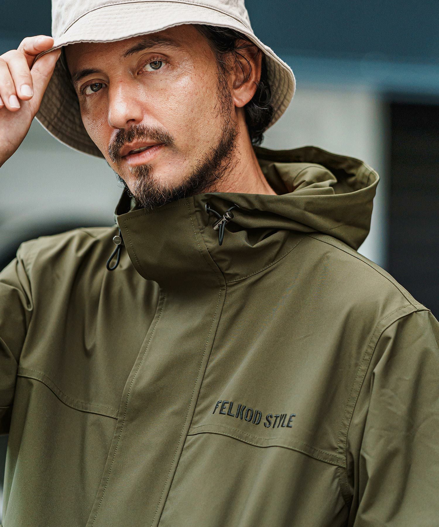 50%OFF【felkod(フィルコッド)】Stretch ECWCS Jacket フード