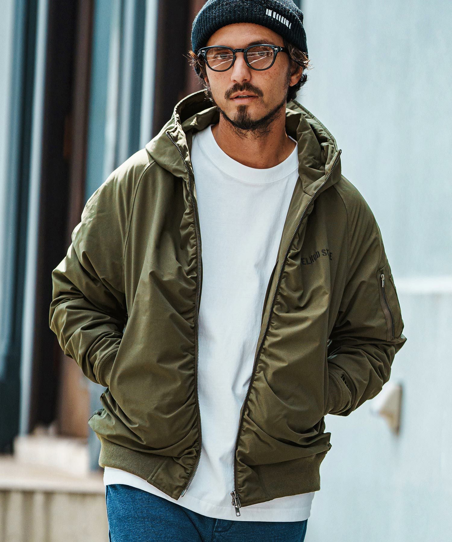 30%OFF【felkod(フィルコッド)】Heart Logo Cardboard Knit Parka