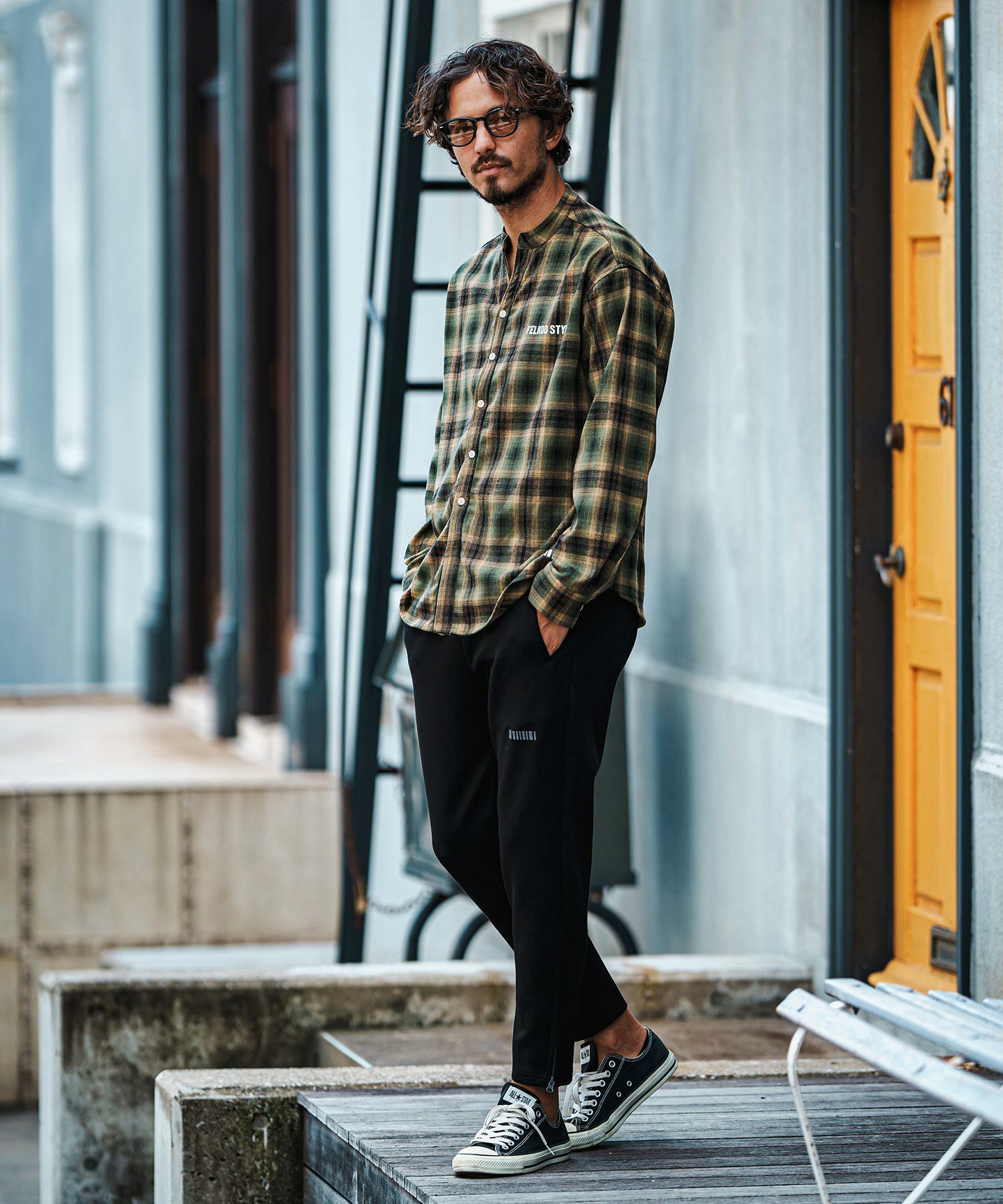 30%OFF【felkod(フィルコッド)】Zip Accent Cardboard Knit Pants