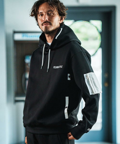 felkod(フィルコッド)】Quilted Spindle Parka スピンドルパーカー 