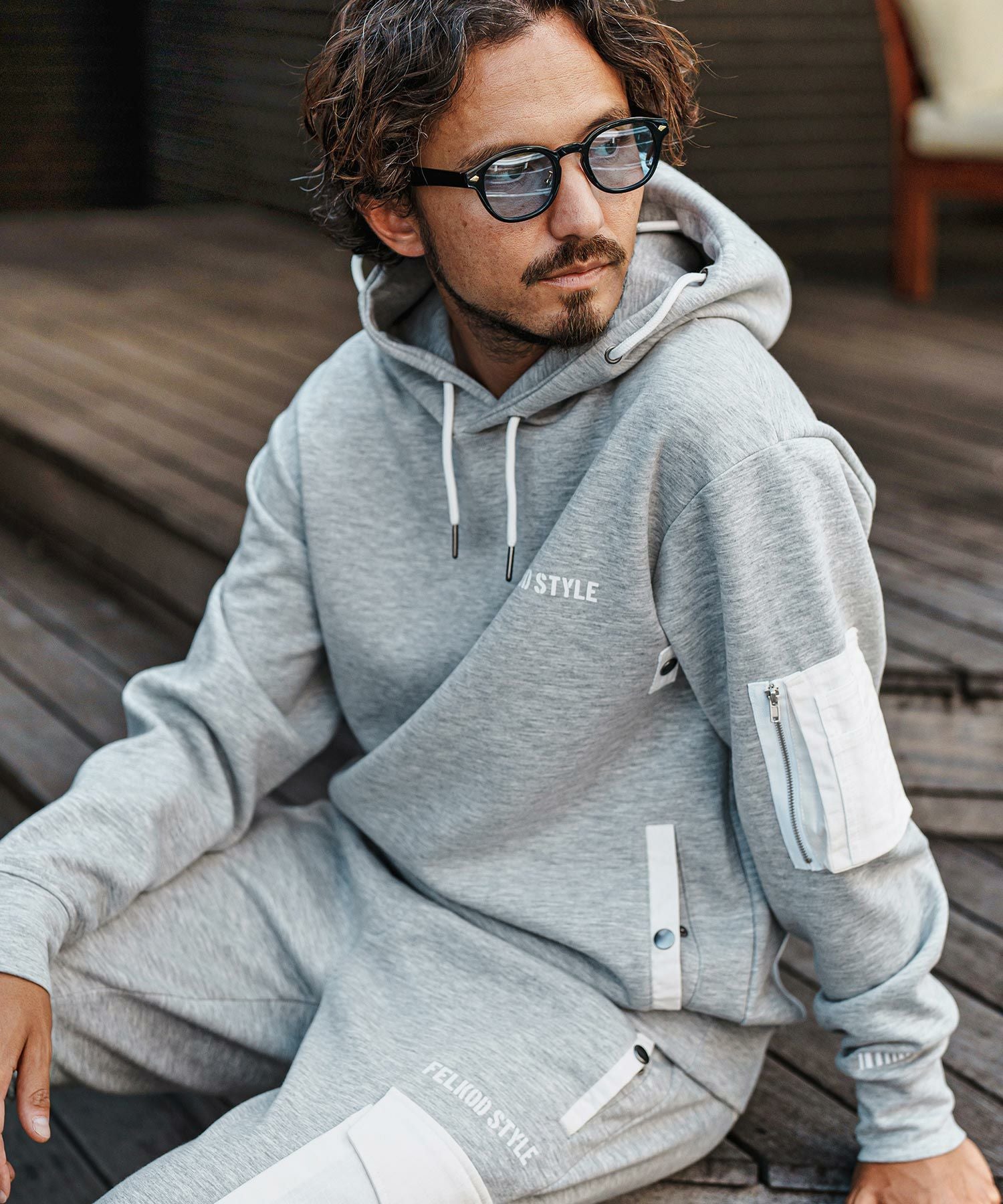 30%OFF【felkod(フィルコッド)】Military Like Cardboard Knit Parka 30%OFF【felkod(フィルコッド)】Military Like Cardboard Knit Parka