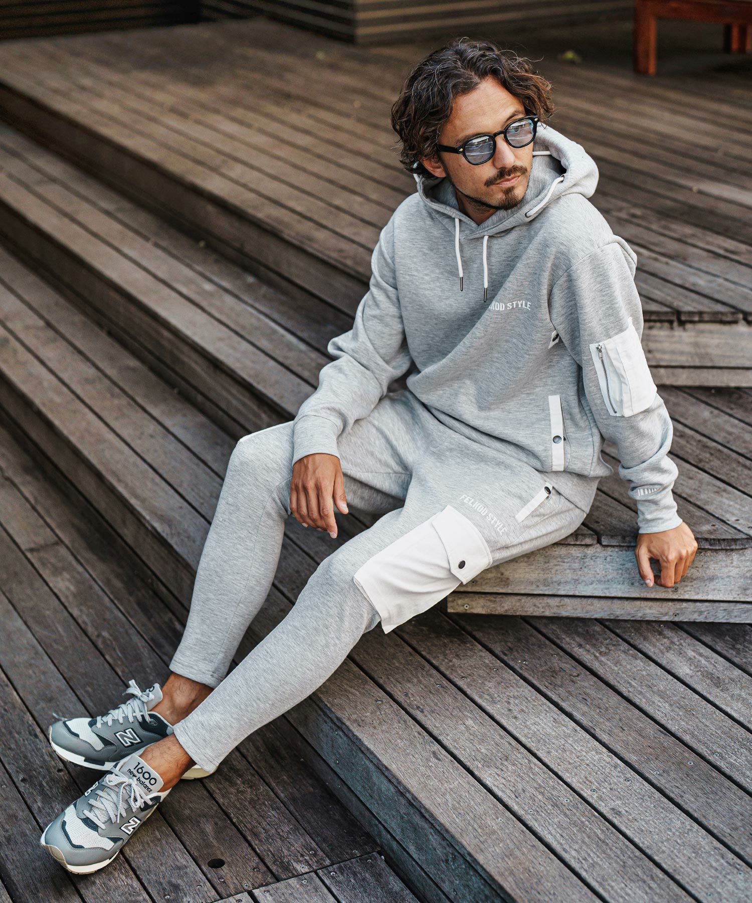 felkod(フィルコッド)】Military Like Cardboard Knit Pants